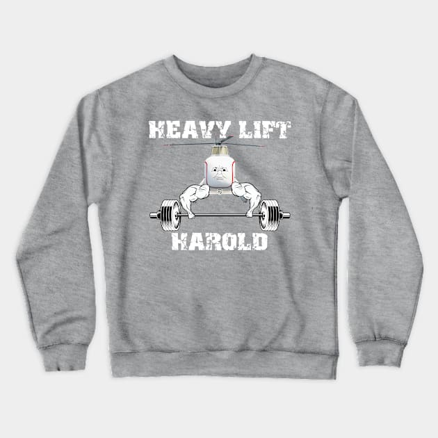 Heavy Lift Harold Crewneck Sweatshirt by sketchfiles